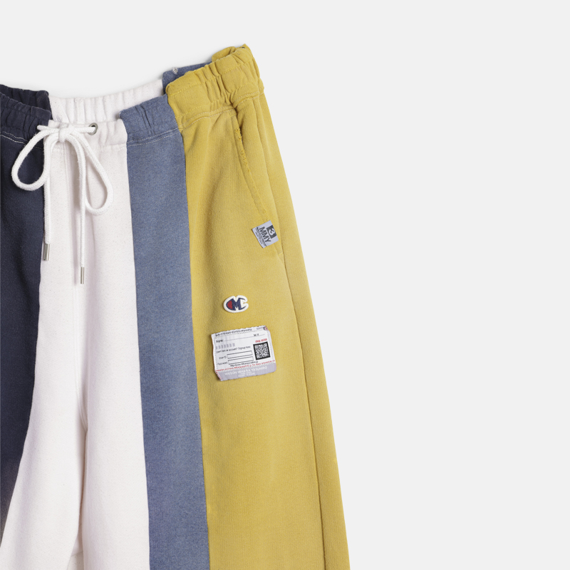 Super Flea Market+Maison Mihara Yasuhiro+Patchwork sweatpants+Emilio Sakraya1